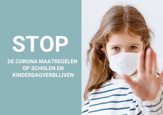 Stop de corona maatregelen voor onze kinderen