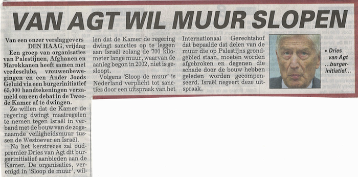 De telegraaf 14 december 2012