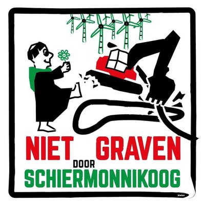 Niet graven voor schier