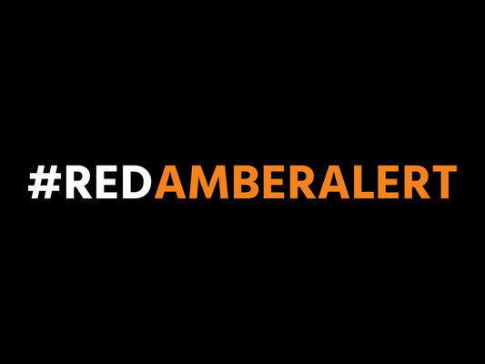 Visual red amber alert 4x3