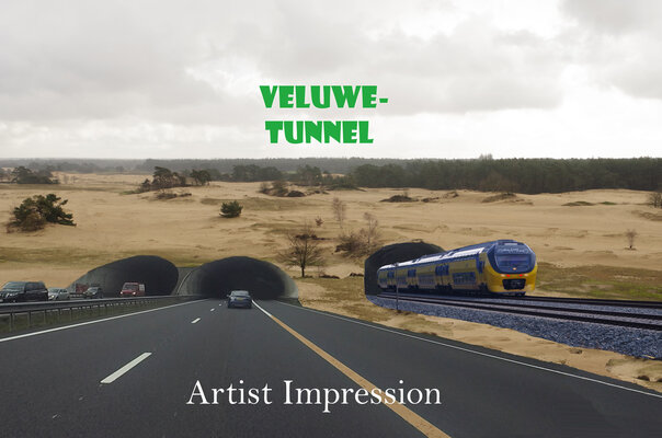 Kootwijkerzand met tunnels en tekst 7