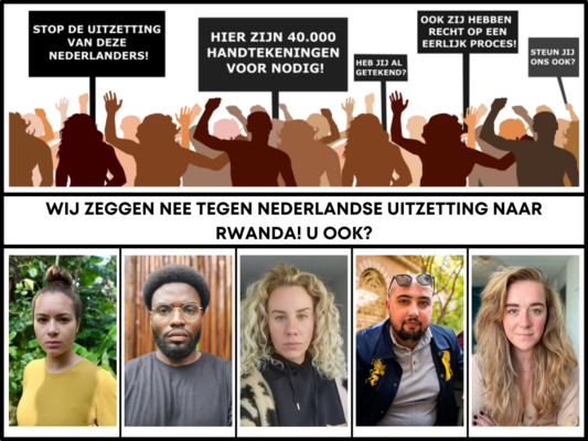 Wij zeggen nee tegen nederlandse uitzetting naar rwanda. u ook %281%29