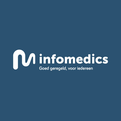 Logo imfomedics wit