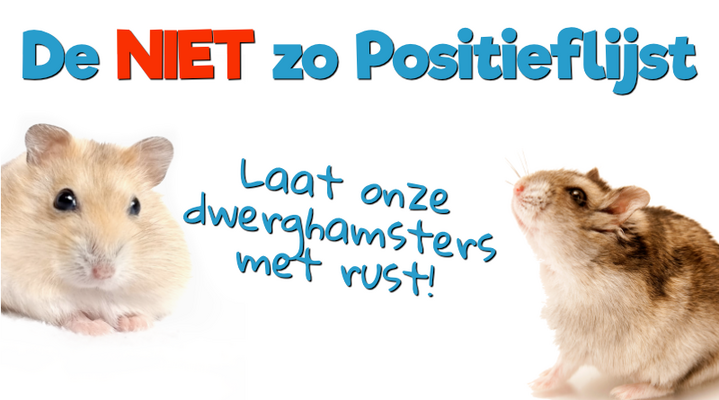 Dewrghamster positieflijst