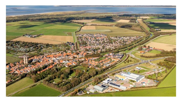 Foto landbouwgrond wat natuur moet worden o.a.