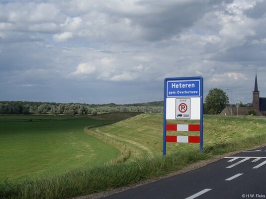 Heteren plaatsnaambord kopie