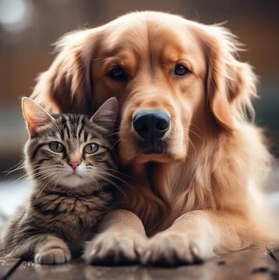 Hond en kat