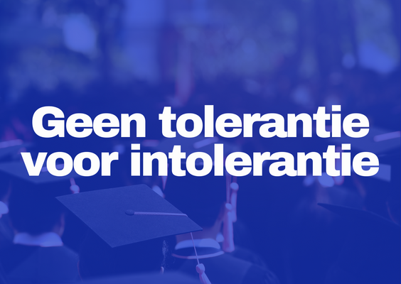 Geen tolerantie voor intolerantie