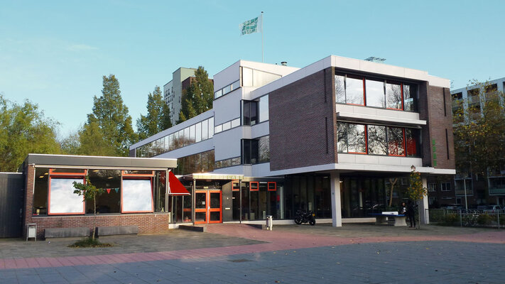 Schoolgebouw hogelant amsterdam vmbo middelbare school