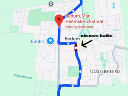 Nieuwe route suggestie 4x3