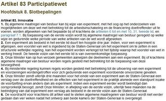 Artikel 83 participatiewet