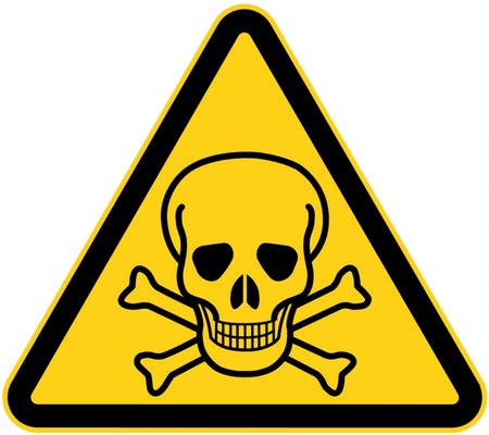 Pictogram waarschuwing giftig