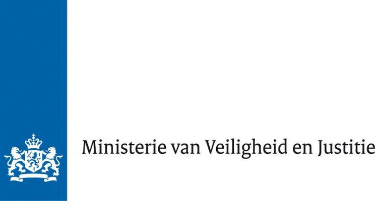 Logo ministerie van veiligheid en justitie